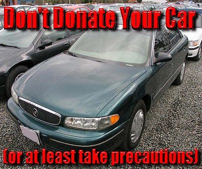 Why donating your car may put your money and your safe driving record 