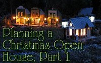 Click to see the first of 2008's blogs on our Christmas open railroad.