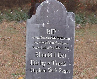Avoid zombie web pages