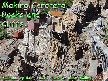 Making Concrete Rocks and Cliffs