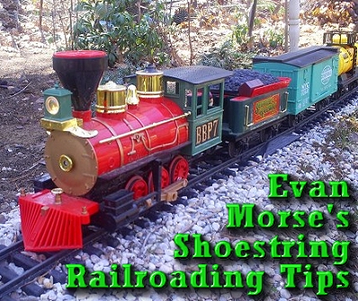 Evan Morse's Shoestring Railroad Tips