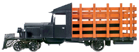 Click to see the Bachmann Large Scale rail truck on the Bachmann Trains web site.